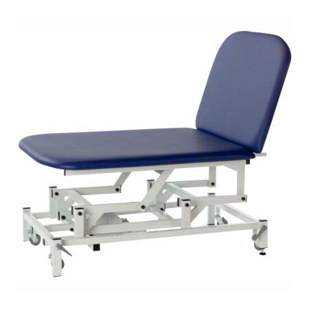 Fabrication Enterprises Electric Hi-Low Bobath Table with Casters, 2-Section, 77"L x 42"W x 17" - 37"H 15-1682